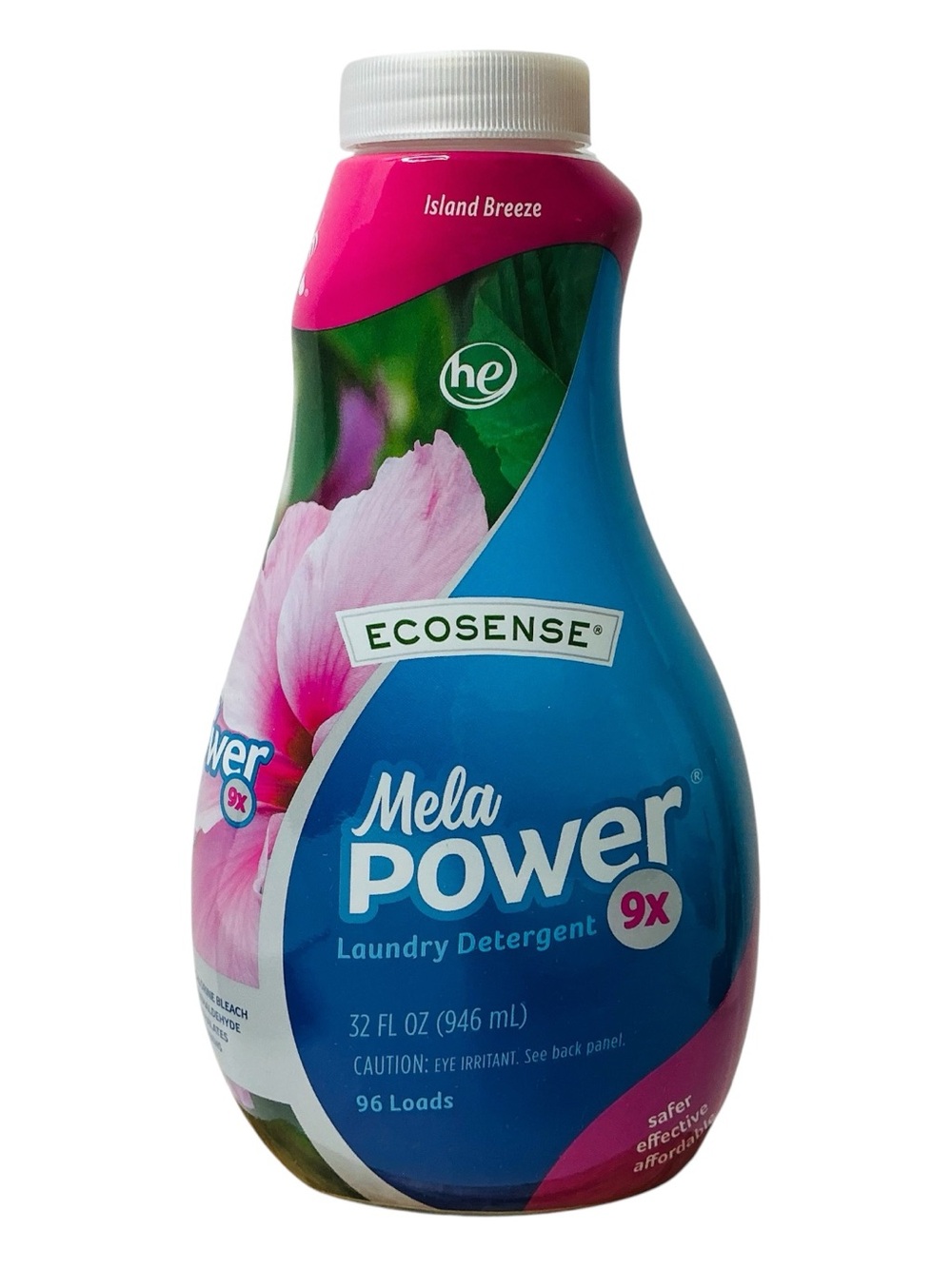 Melaleuca Melapower 9x HE Laundry Detergent 32oz 96 Loads Island Breeze Scent